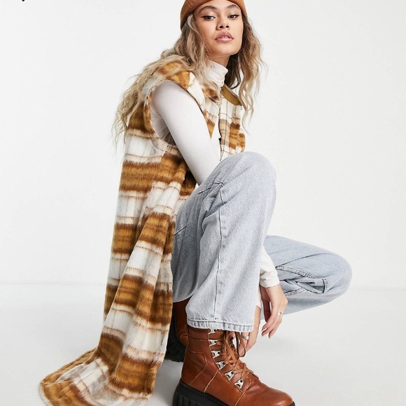 Noisy Longline sleeveless shacket - Picture 2 of 6